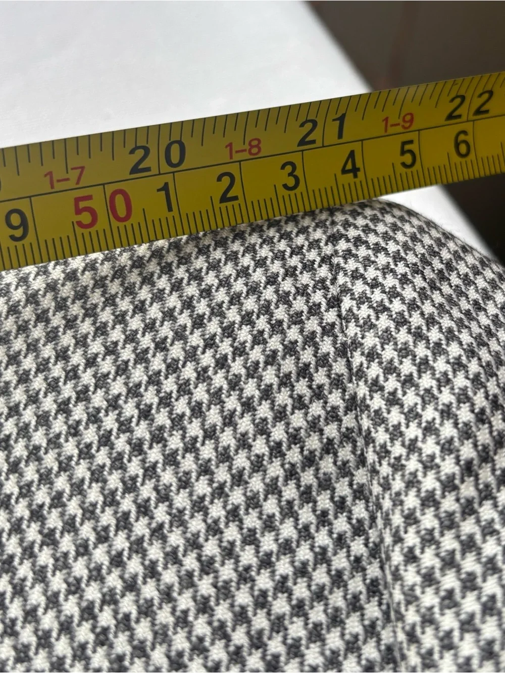 NWOT Tommy Hilfiger Gray Micro Houndstooth Plaid Two-Button Sport Coat Size 50 R